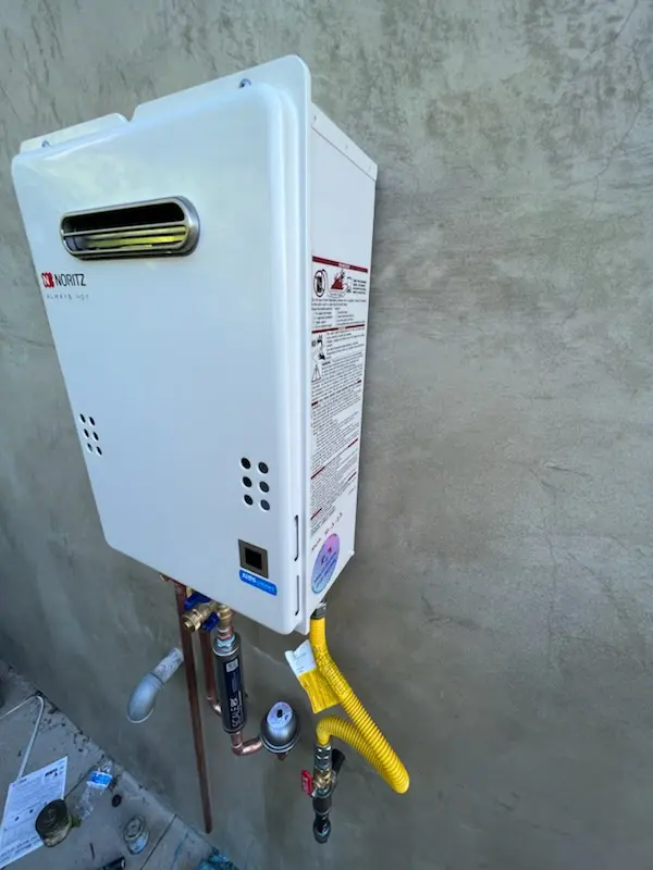 Tankless water heater installation for Forest View homes